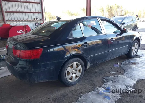 2010 Hyundai Sonata Gls z USA, uszkodzony, nr VIN 5NPET4AC8AH615557